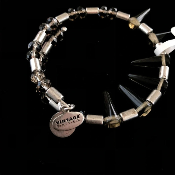 NWT Alex and Ani Silver Depths of Wild Bracelet - Picture 5 of 5